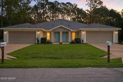 Palm Coast Duplex Built 2021