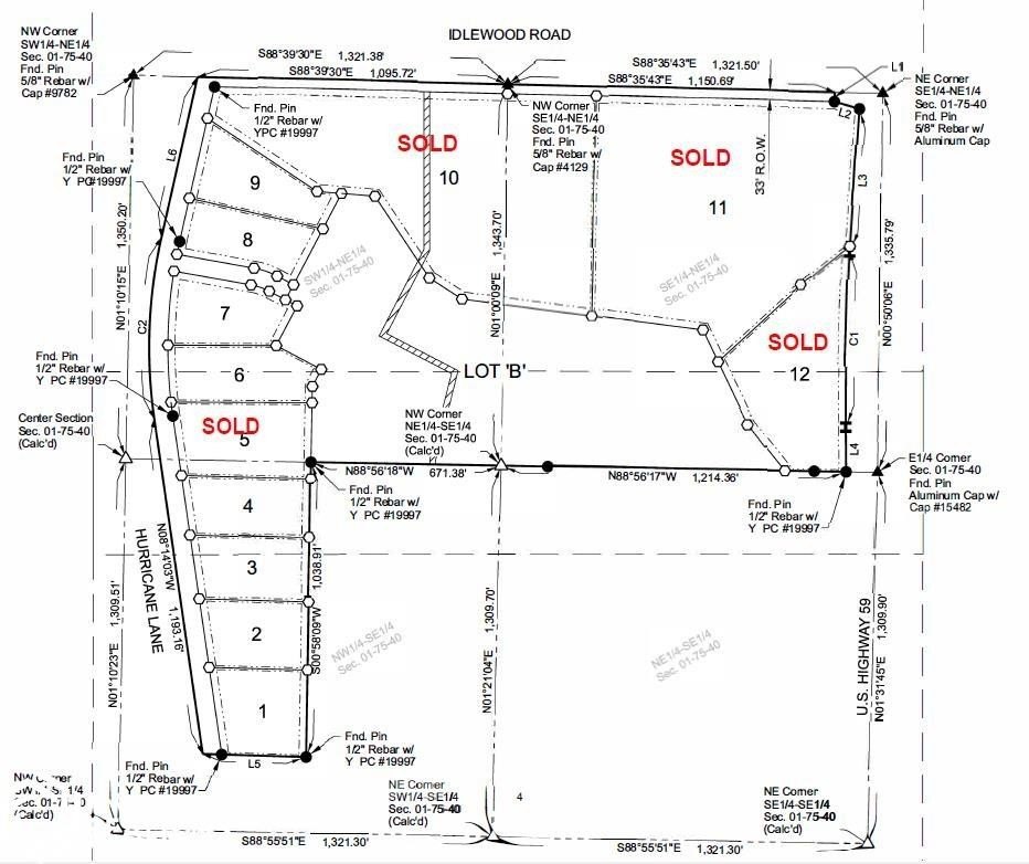 Oakland, Iowa Building Lot