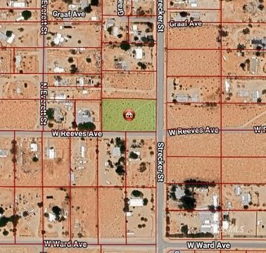 Ridgecrest Land on Paved Road