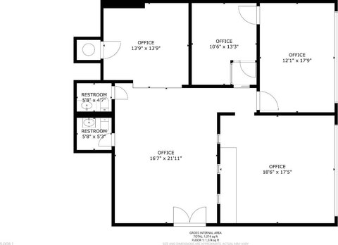 Updated Office Space for Back Office
