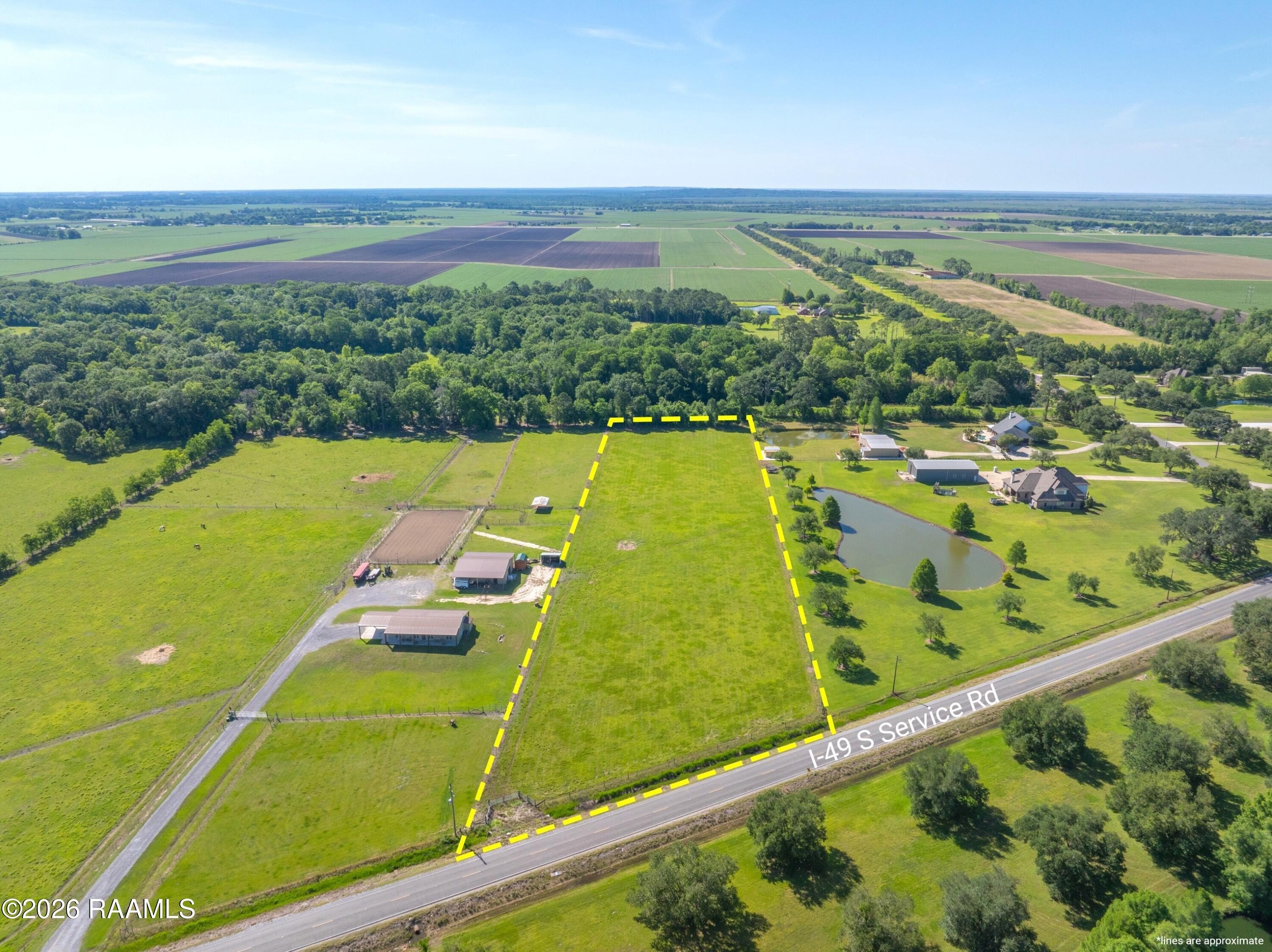Cleared Land on Jefferson Island