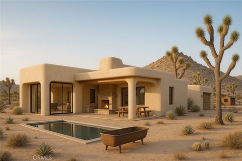 Pioneertown Land: 2.5 Acre Lot