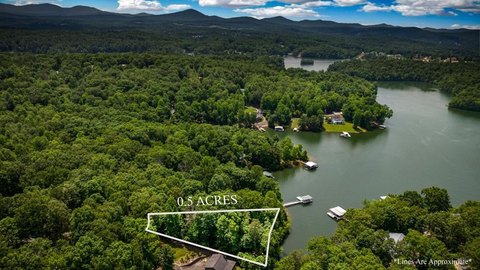 Lakefront Residential Lot with Dock Plans