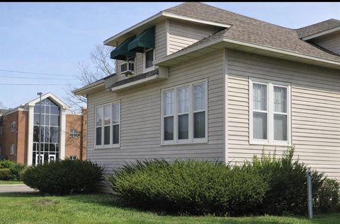 Corner Lot Commercial Office Building