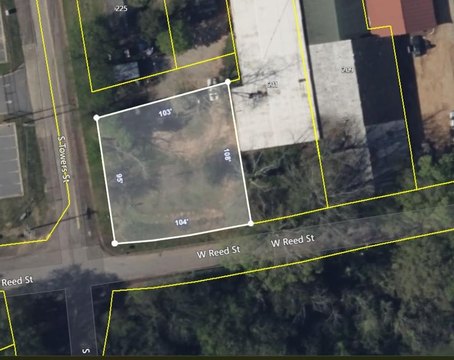 Corner Lot in Anderson, SC