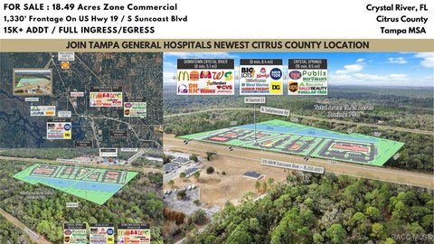 Prime Commercial Land, Crystal River