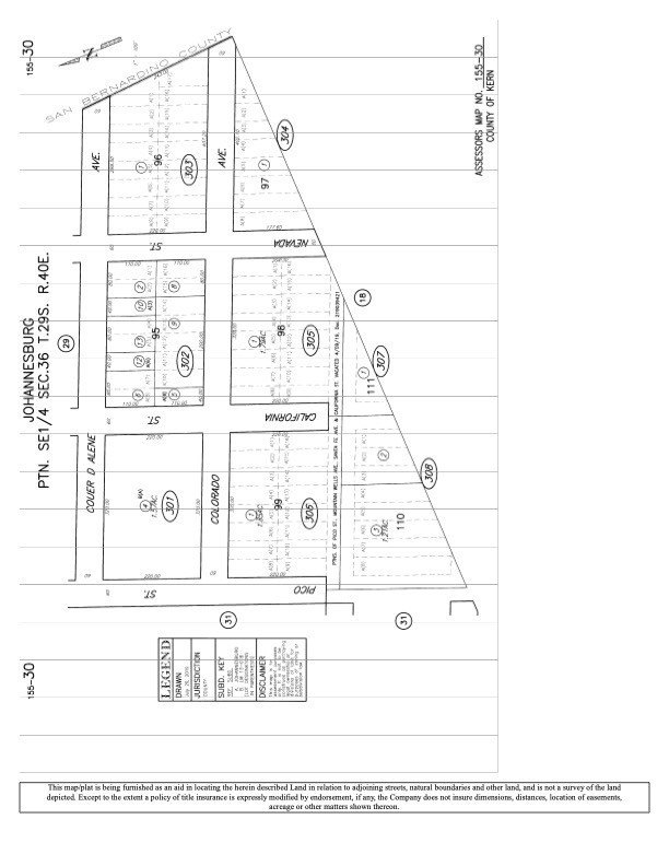 Residential Land in Johannesburg, CA