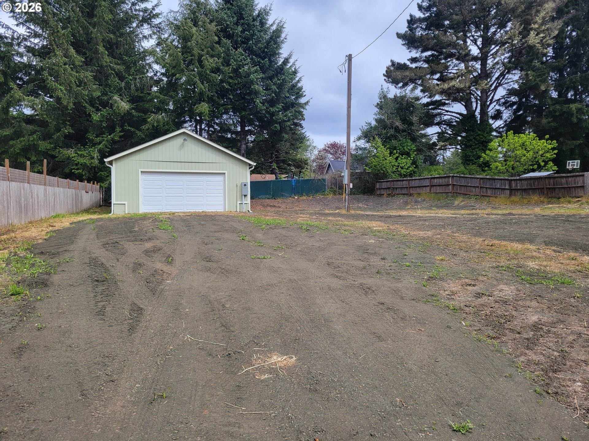 Coos Bay Lot with Shop