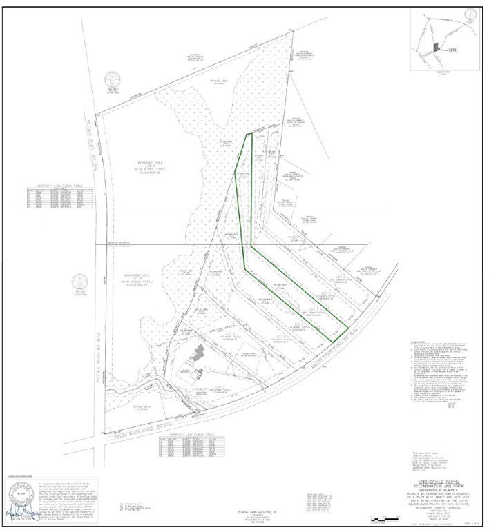 Estate-Sized Residential Lots Available