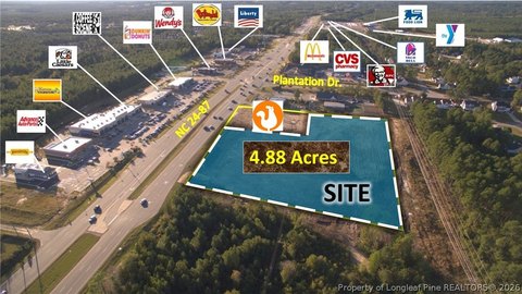 Commercial Land on NC Highway