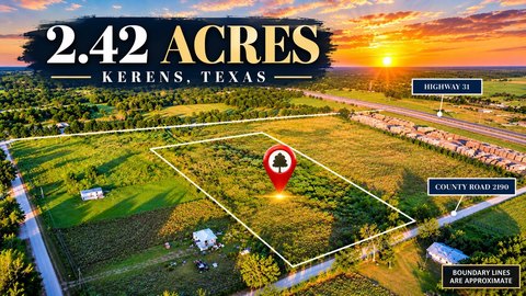 Land, Kerens, TX