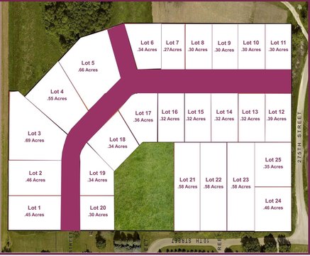 Residential Land in Quasqueton, Iowa