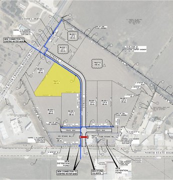 Commercial Development Lot with Major Intersection