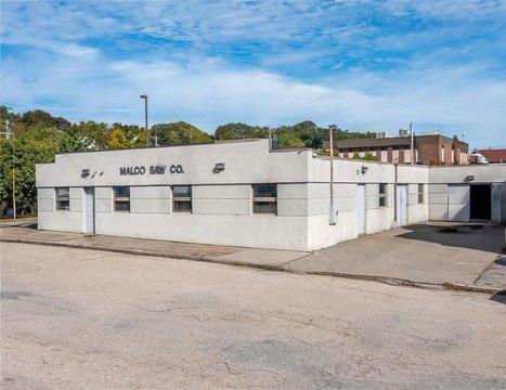 Cranston Commercial Building with Large Lot