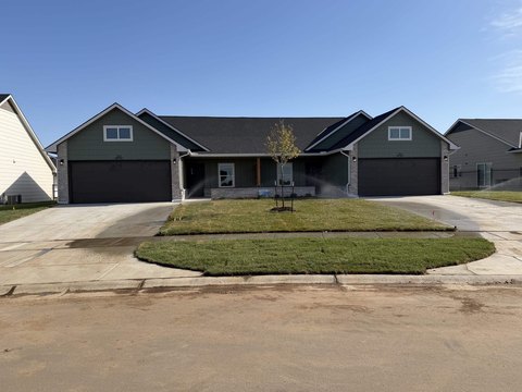 New Duplex with Two-Car Garages