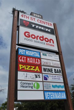 Retail Space with Monument Signage