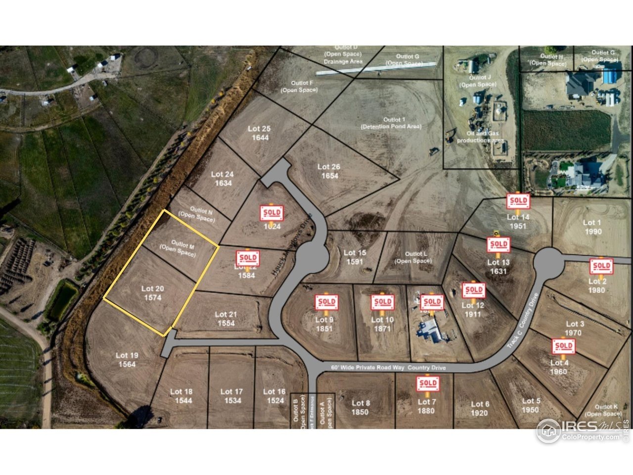Land with Front Range Views