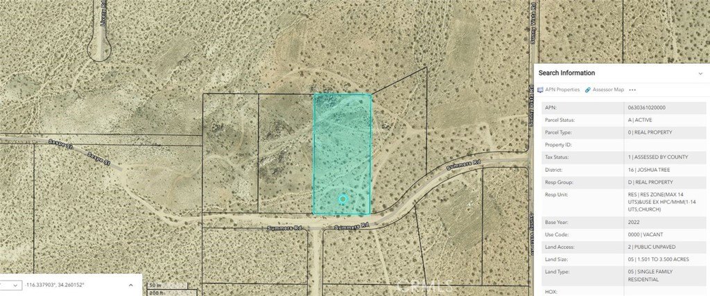 Landers Residential Vacant Land Parcel
