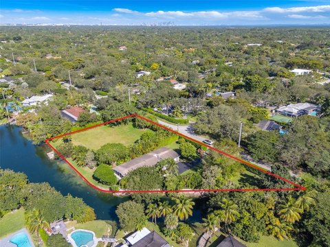 Pinecrest Residence with Vacant Lot