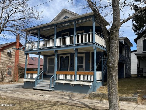 Two-Unit Duplex with Commercial Space