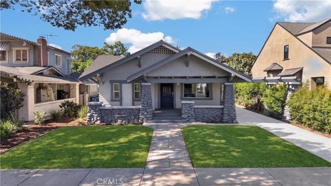 Craftsman Duplex Home with Fireplace
