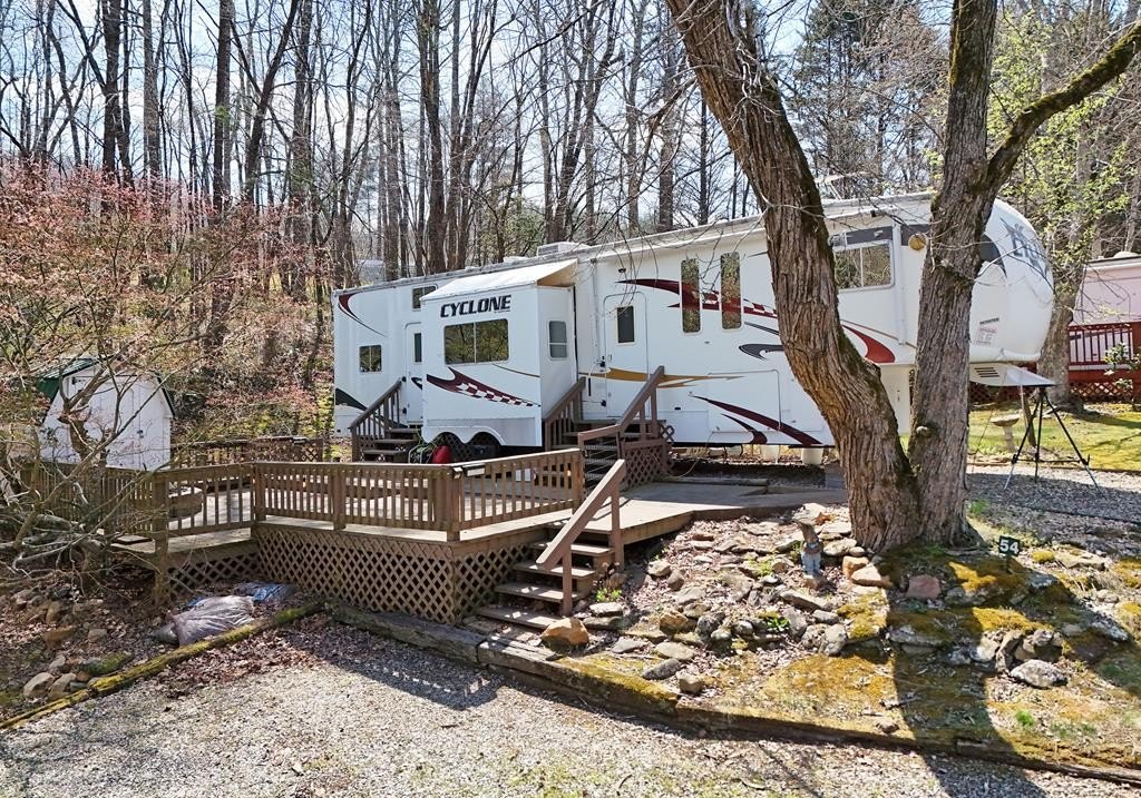 RV Lot in North Georgia
