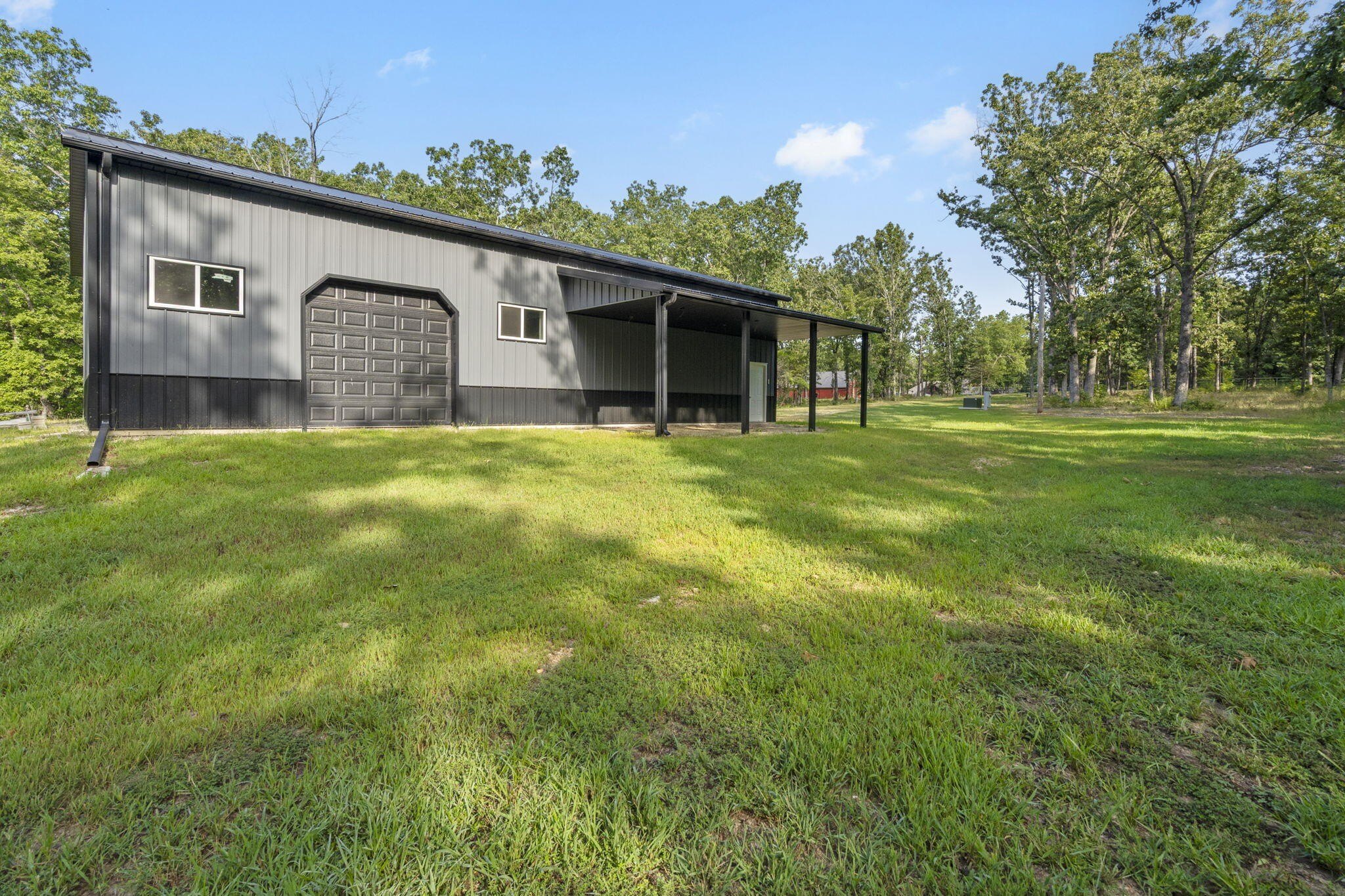Land with Morton Building Shop