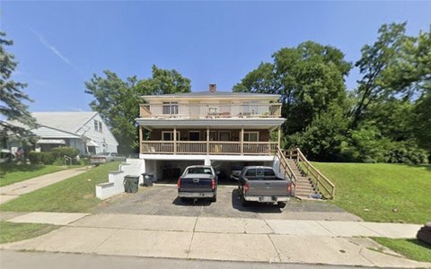 Four-Unit Brick Multifamily Building