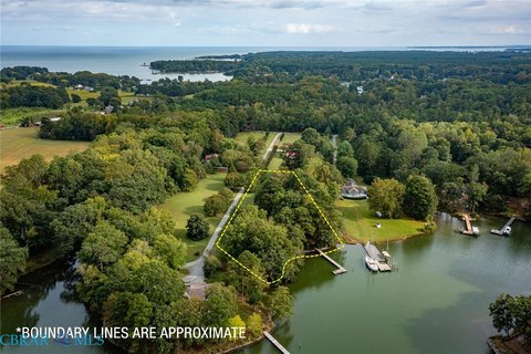 Waterfront Land with Private Dock