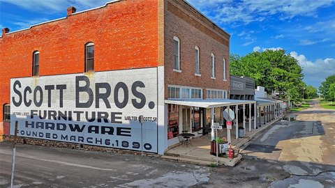 Downtown Hardware Storefront Building