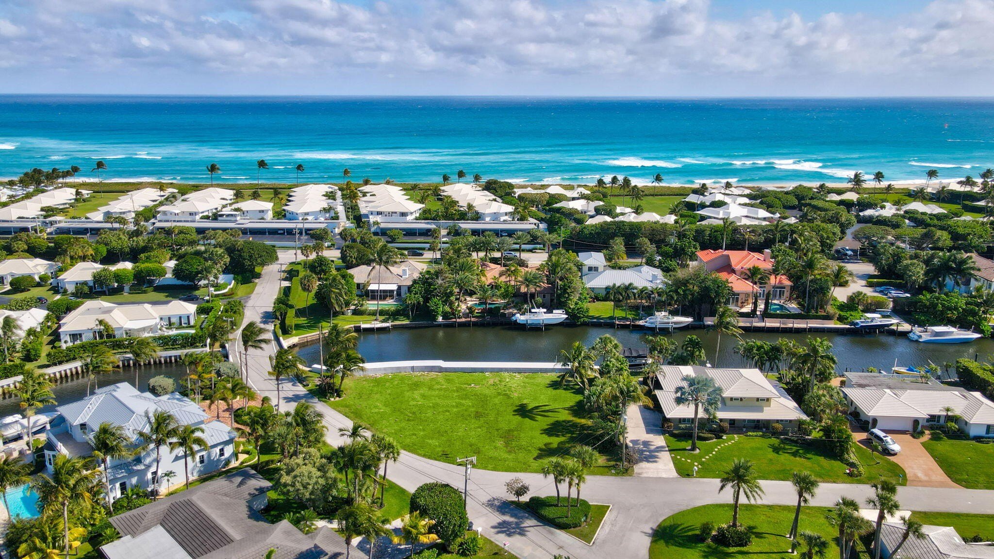 Waterfront Land in Ocean Ridge