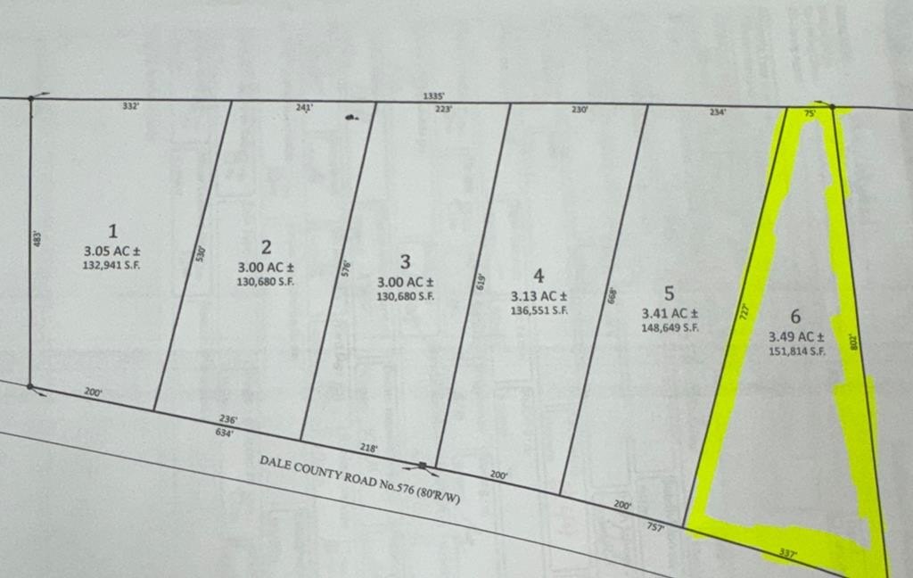 Headland, AL Land For Sale