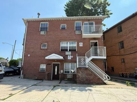 All-Brick Two-Family Corner Home