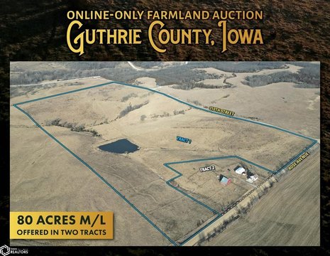 Menlo, Iowa Farmland Auction