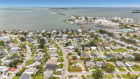 Vacant Corner Lot with Pool Shell