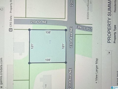 LAND/LOTS, CENTER POINT, AL