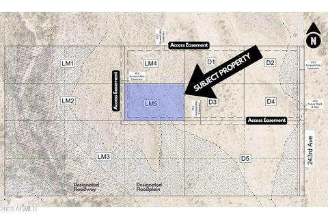 Acre Lot in Wittmann, Arizona