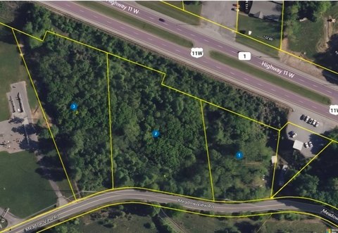 Commercial Land with Two Road Frontages