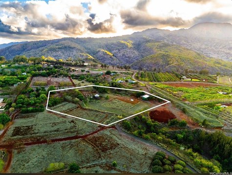 Waialua Agricultural Land with Building