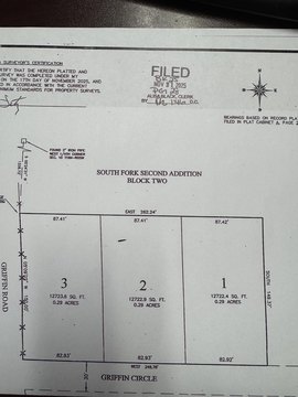 Land with South Fork River View