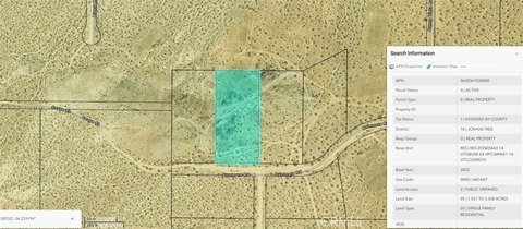 Land in Growing Desert Area
