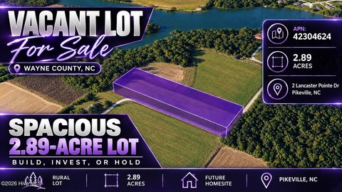 Land, Pikeville, NC