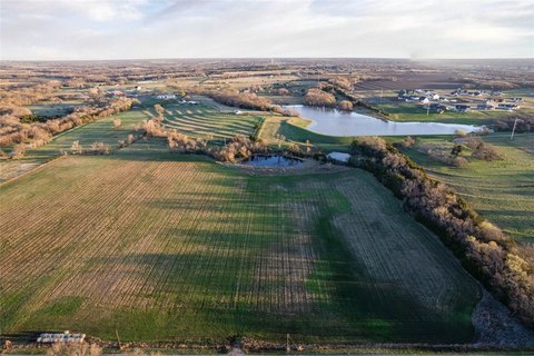 Farmland with Two Ponds
