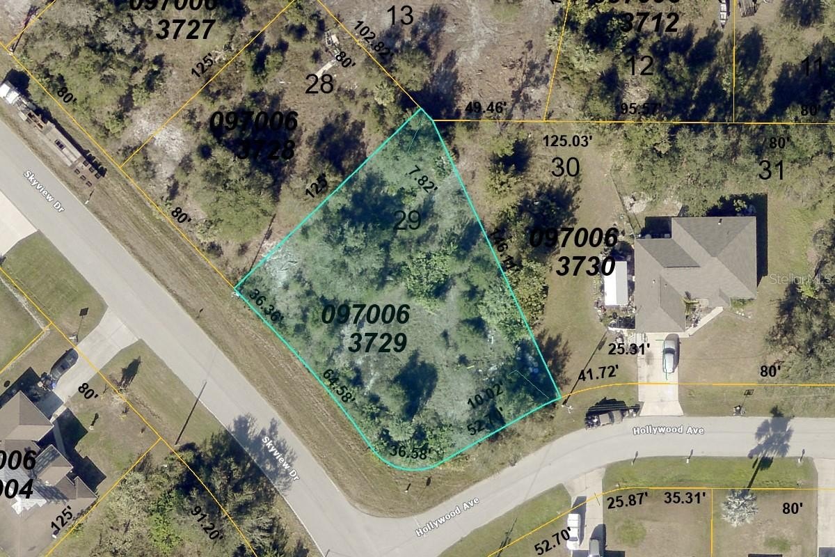 Oversized Corner Lot in North Port