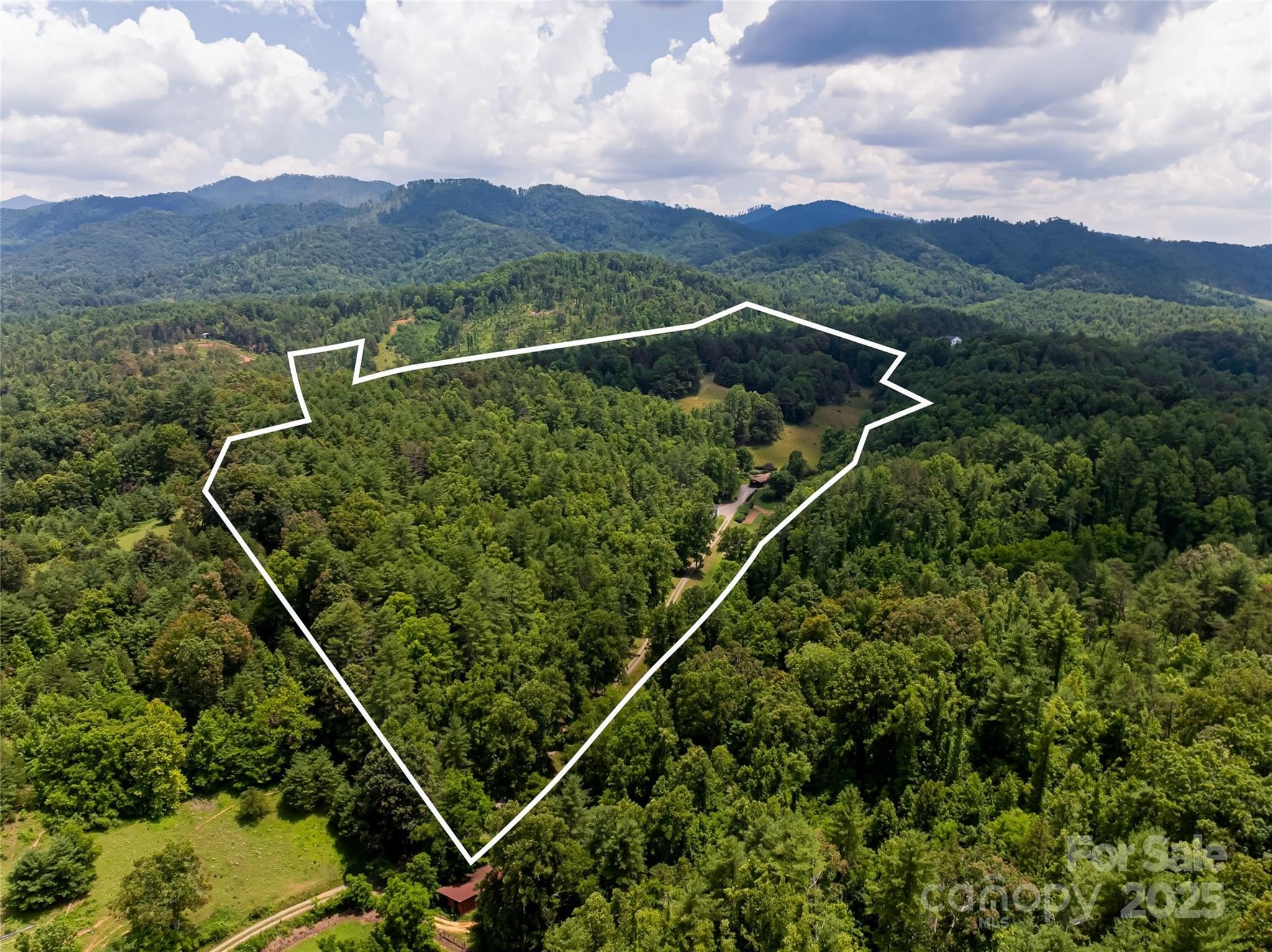 Weaverville Farm with Mountain Views