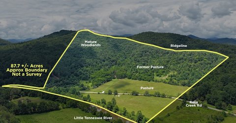Riverfront Farmland with Mountain Views