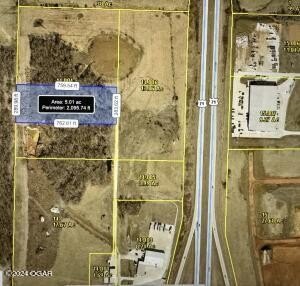 Undeveloped Land Near Interstate 49