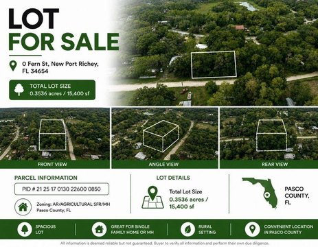Land, NEW PORT RICHEY, FL