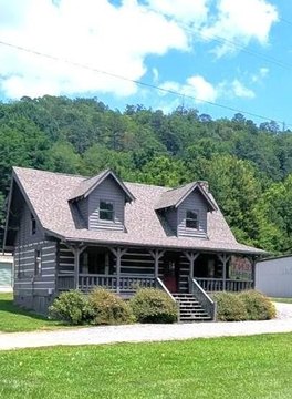 Log Office Building