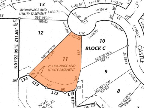 Wooded Cul-de-Sac Home Lot